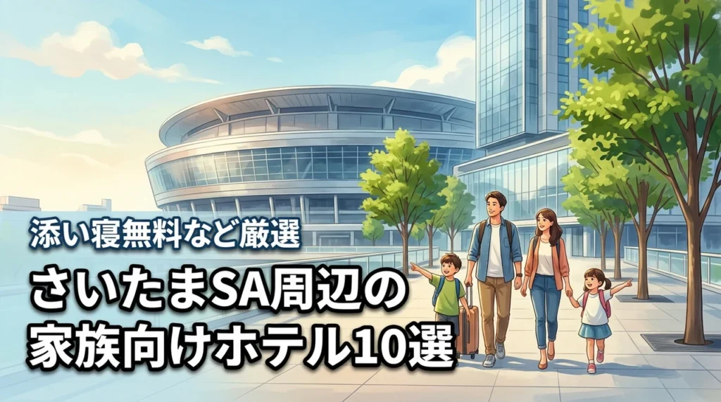さいたまスーパーアリーナ周辺で家族におすすめのホテル10選！添い寝無料など厳選