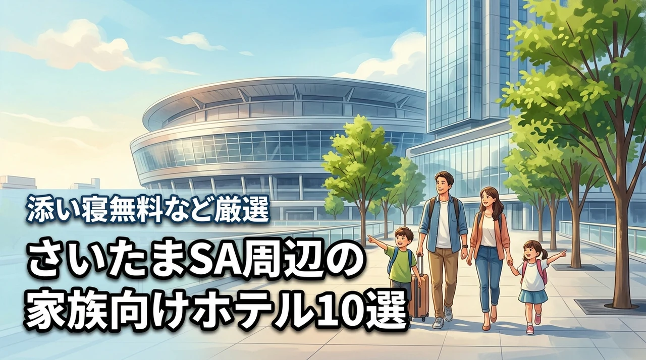 さいたまスーパーアリーナ周辺で家族におすすめのホテル10選!添い寝無料など厳選