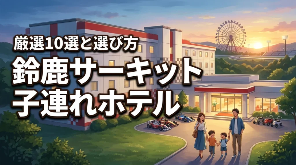 鈴鹿サーキット近くのホテルで子連れにおすすめ10選！選び方のポイントも紹介