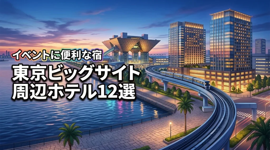 東京ビッグサイト周辺のホテルおすすめ12選！イベントに便利な宿を厳選