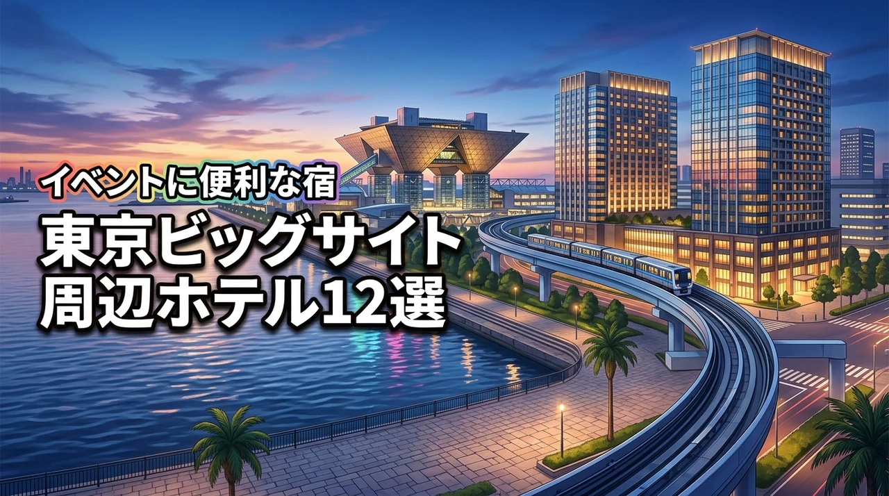東京ビッグサイト周辺のホテルおすすめ12選!イベントに便利な宿を厳選