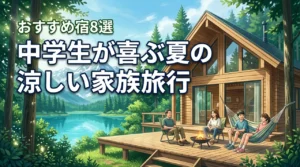 夏休み中学生が喜ぶ家族旅行！涼しい避暑地とおすすめ宿8選