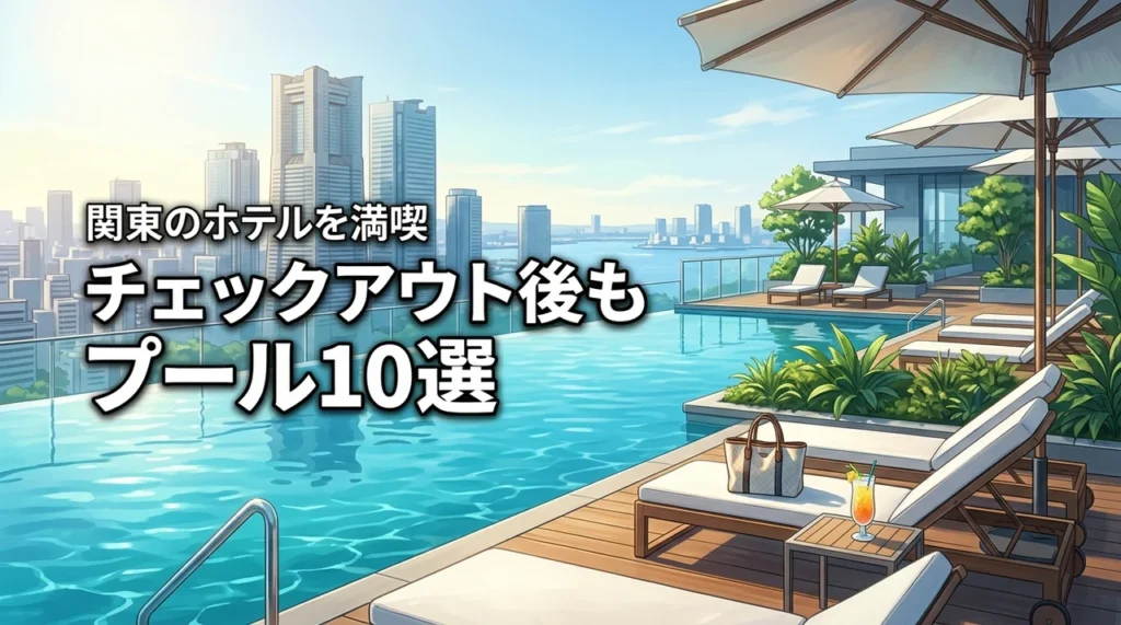 関東のホテルでチェックアウト後もプールを楽しめる10選！2日目も遊び尽くすコツ