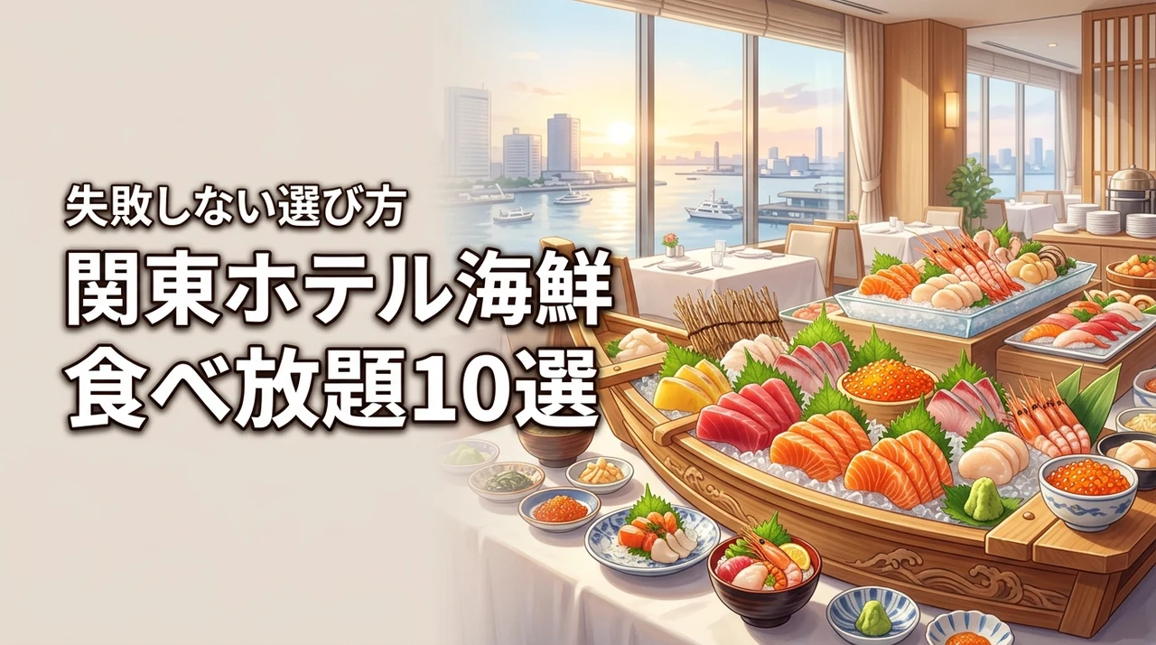 関東のホテルで朝食に海鮮食べ放題を楽しめる10選!選び方の基準も紹介